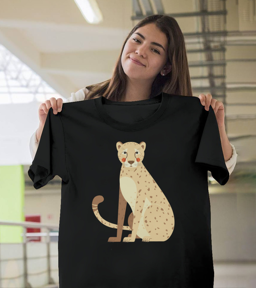 Cheetah African Wildlife T-Shirt
