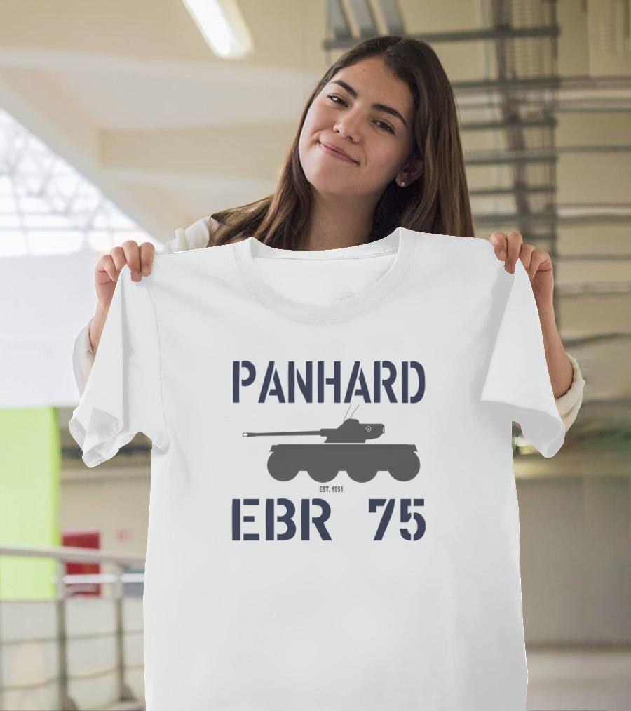 Panhard EBR 75 Est. 1951 French Tank T-Shirt