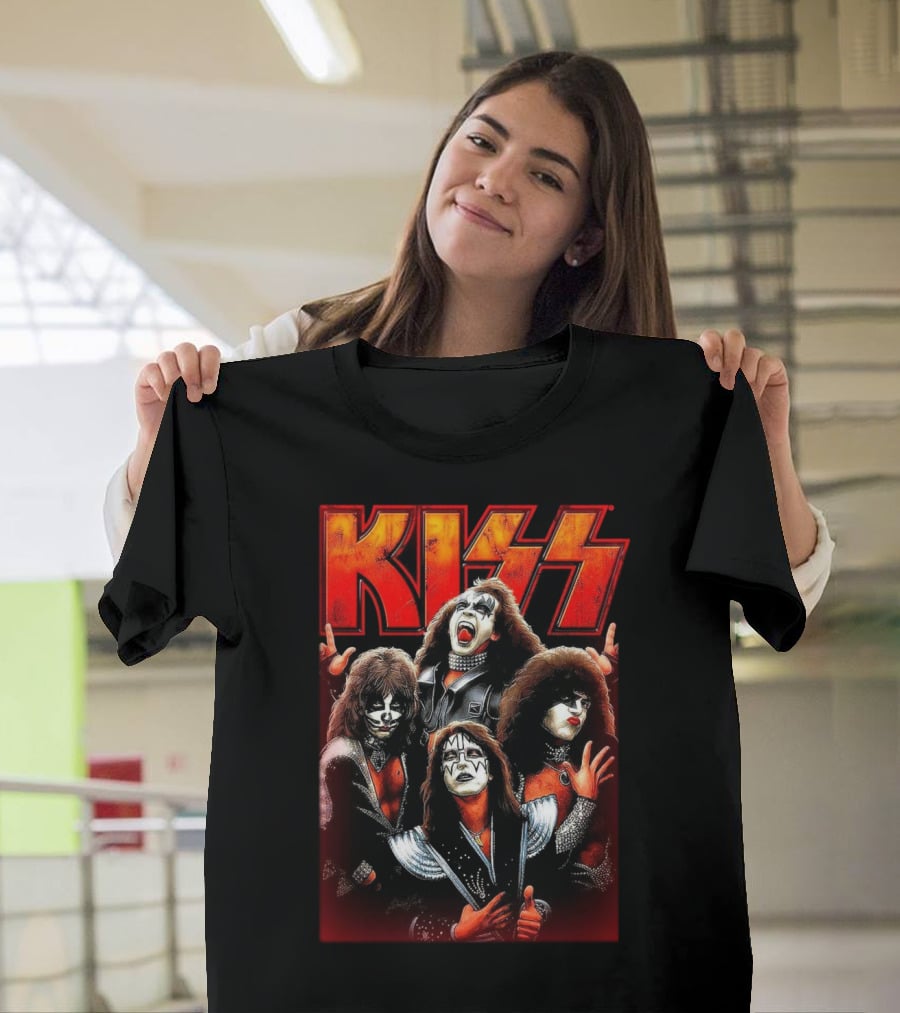 KISS Band Members Iconic T-Shirt