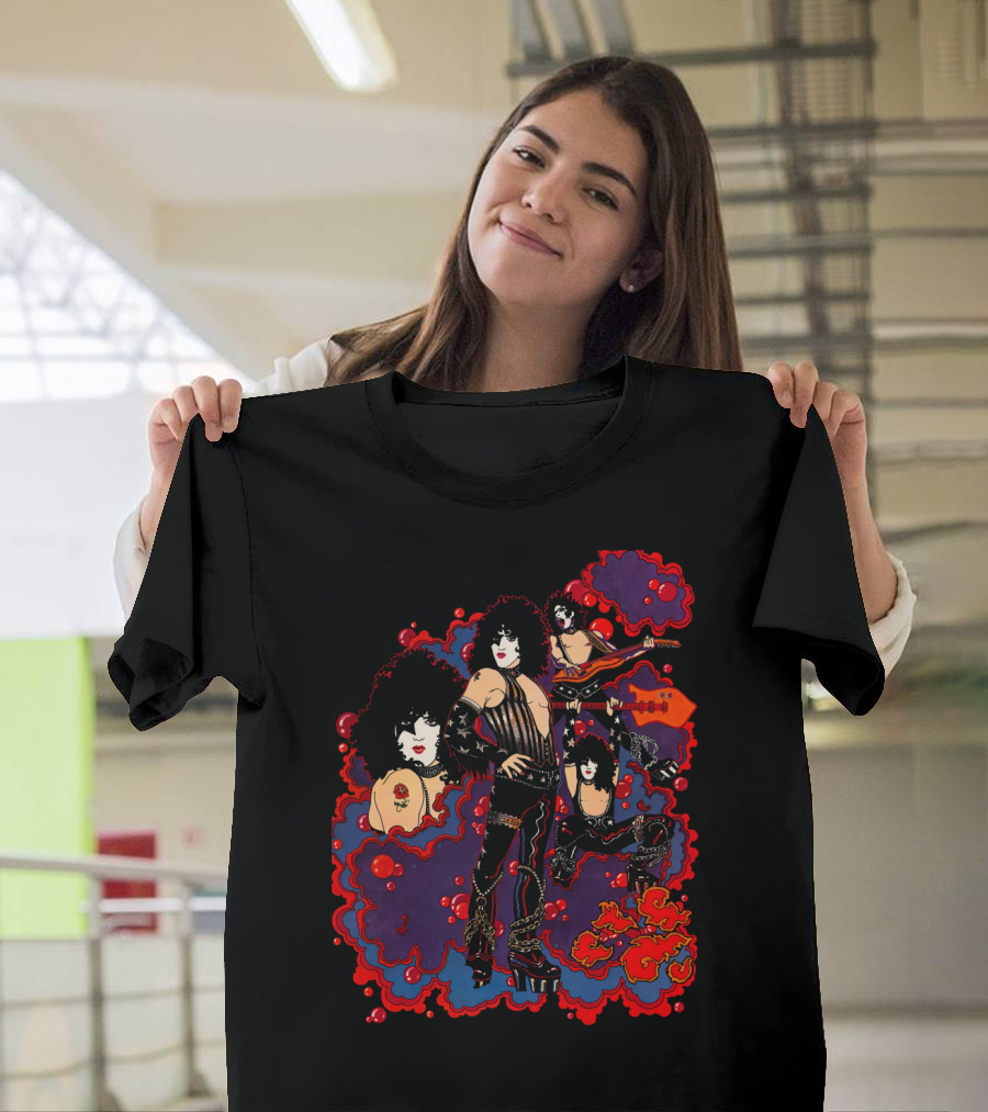 PS1 Solo Paul Stanley Kiss Retro Comic T-Shirt