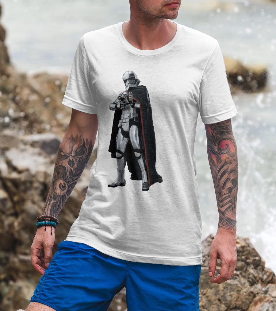 Star Wars Captain Phasma Armor Cloaked T-Shirt