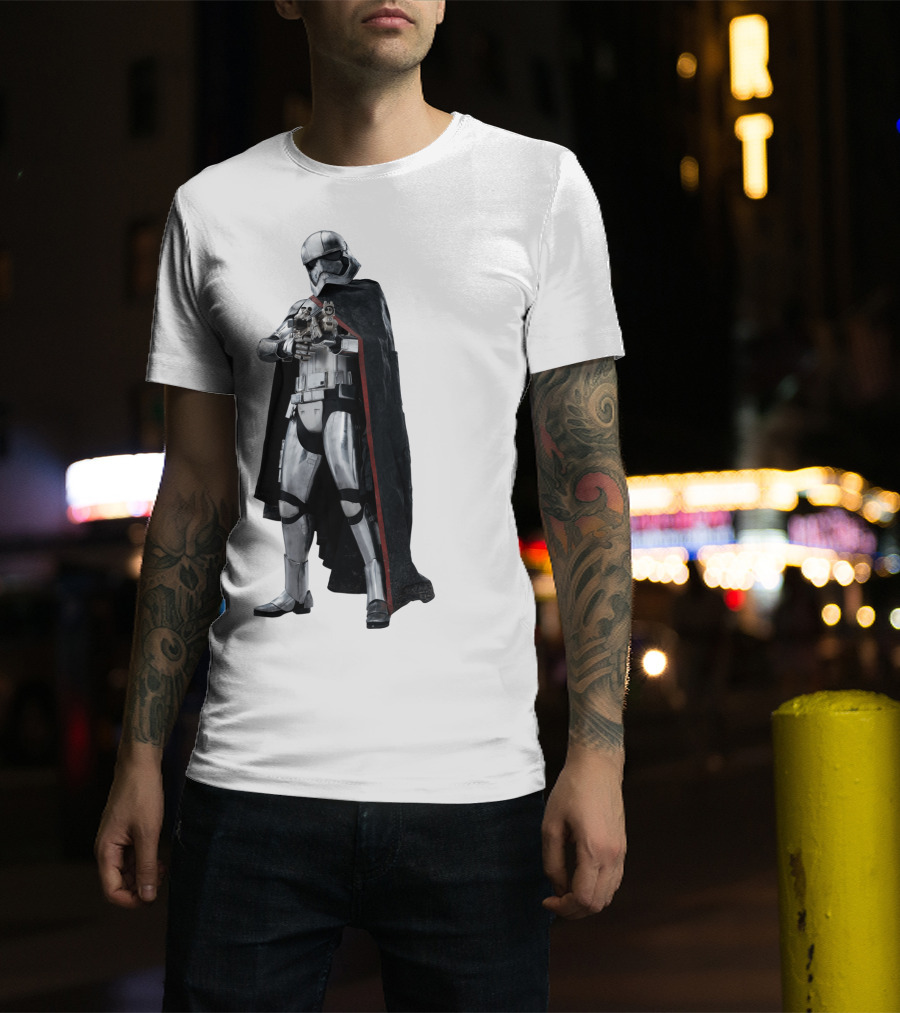 Star Wars Captain Phasma Armor Cloaked T-Shirt