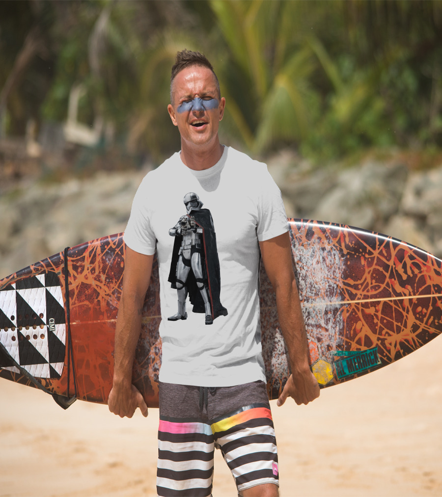 Star Wars Captain Phasma Armor Cloaked T-Shirt