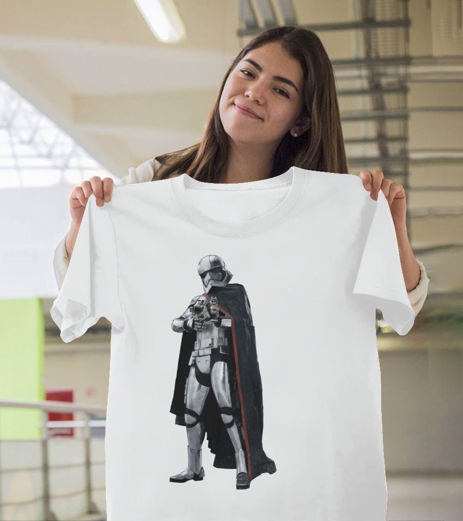 Star Wars Captain Phasma Armor Cloaked T-Shirt