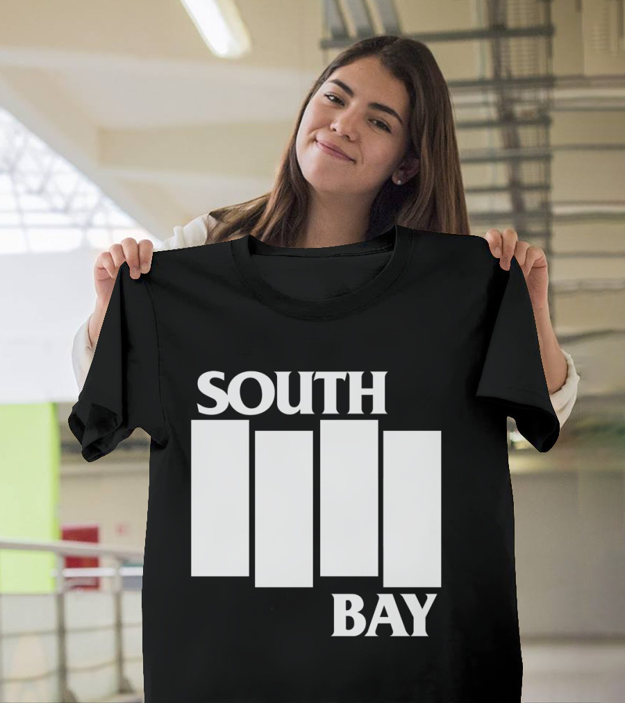 South Bay Punk Rock Bars Iconic Black Flag T-Shirt