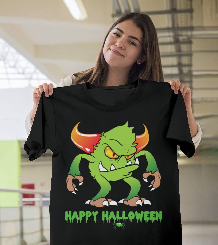 Happy Halloween Trick or Treat Zombie Horror Monster T-Shirt