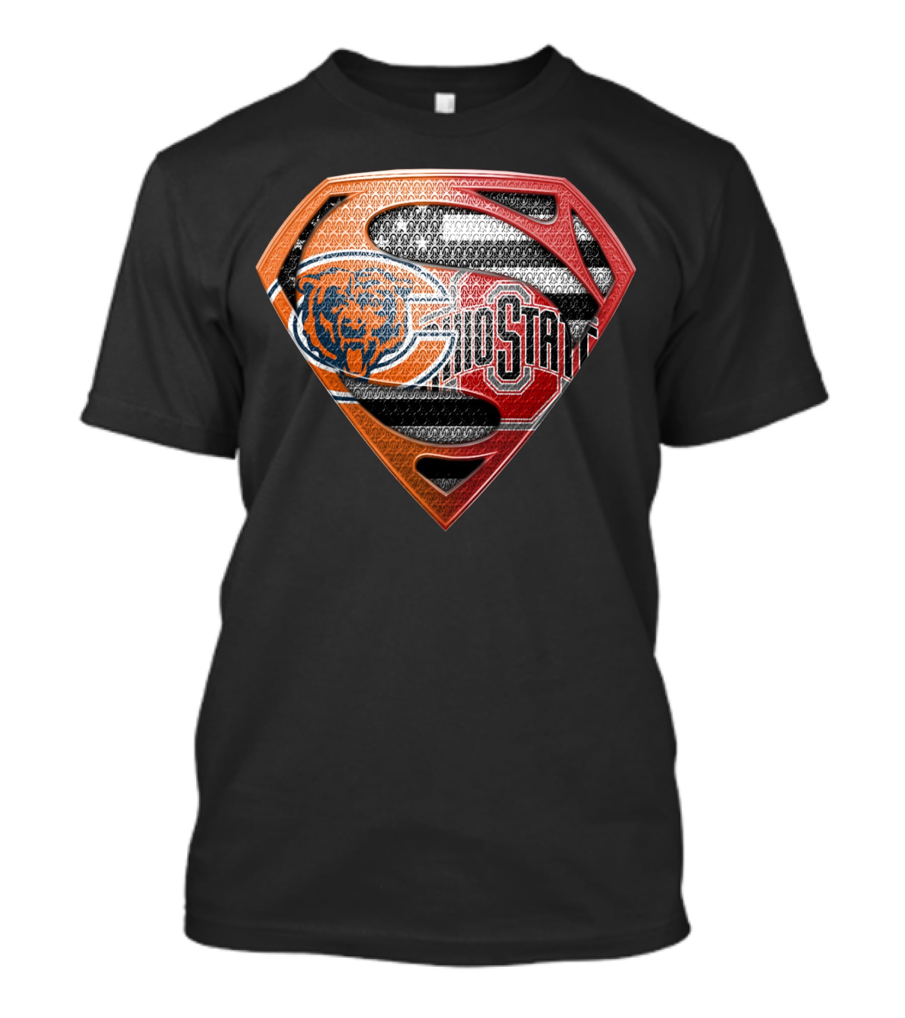 Chicago Bears Ohio State Superman T-Shirt
