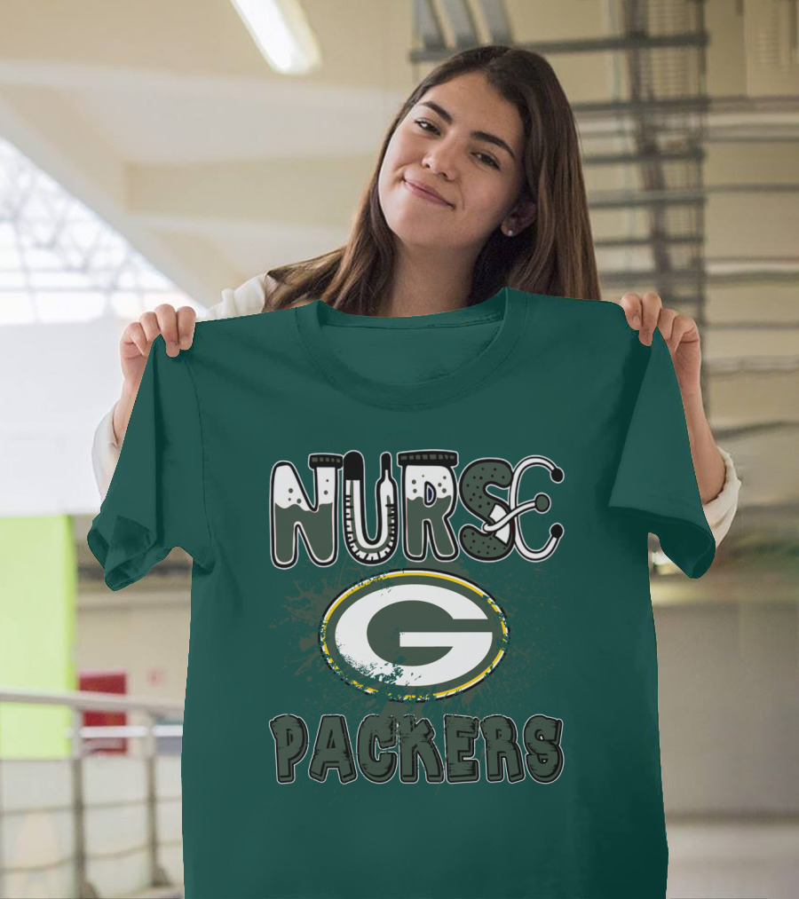 Nurse Green Bay Packers T-Shirt