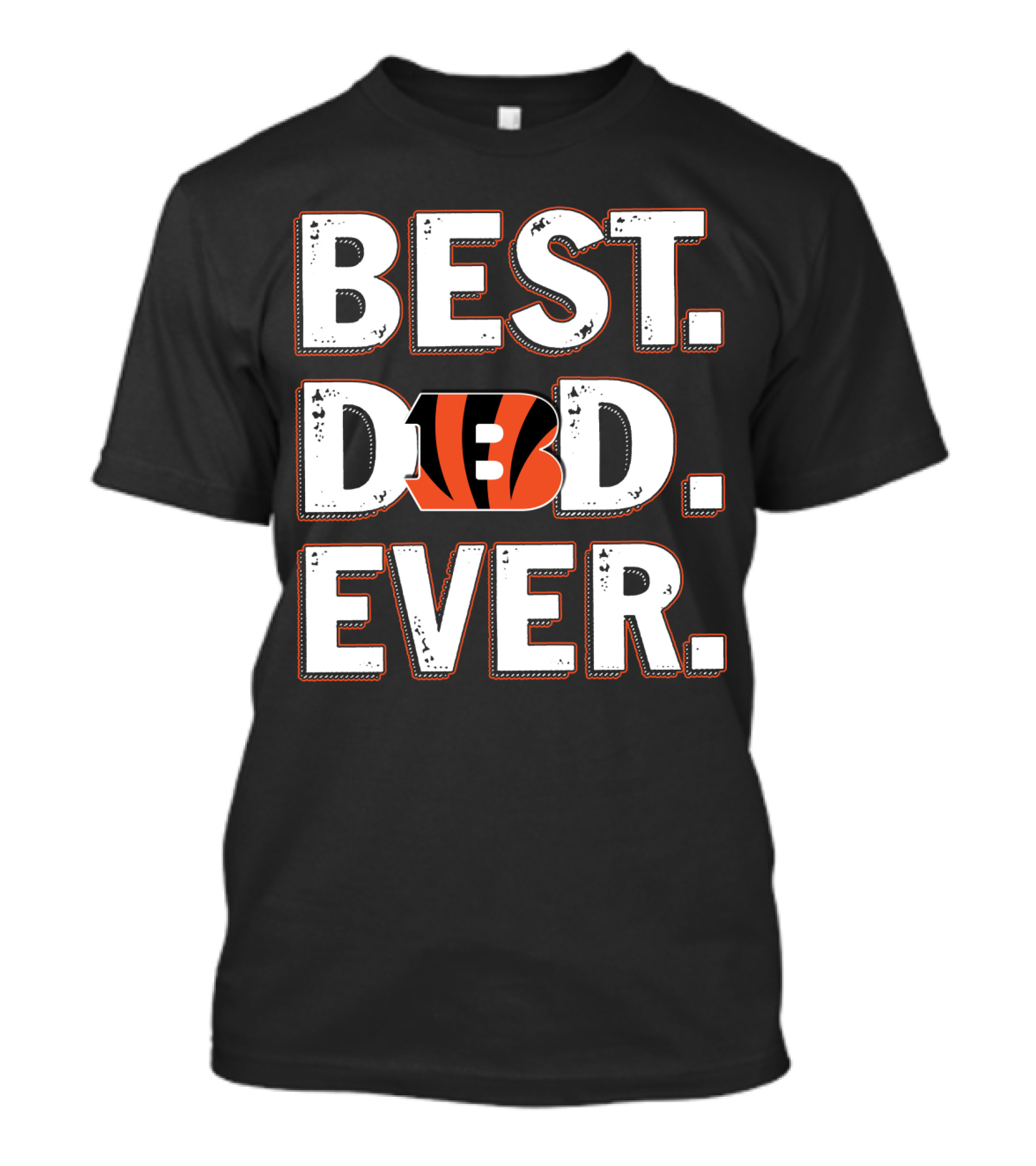 Best Dad Ever Cincinnati Bengals T-Shirt