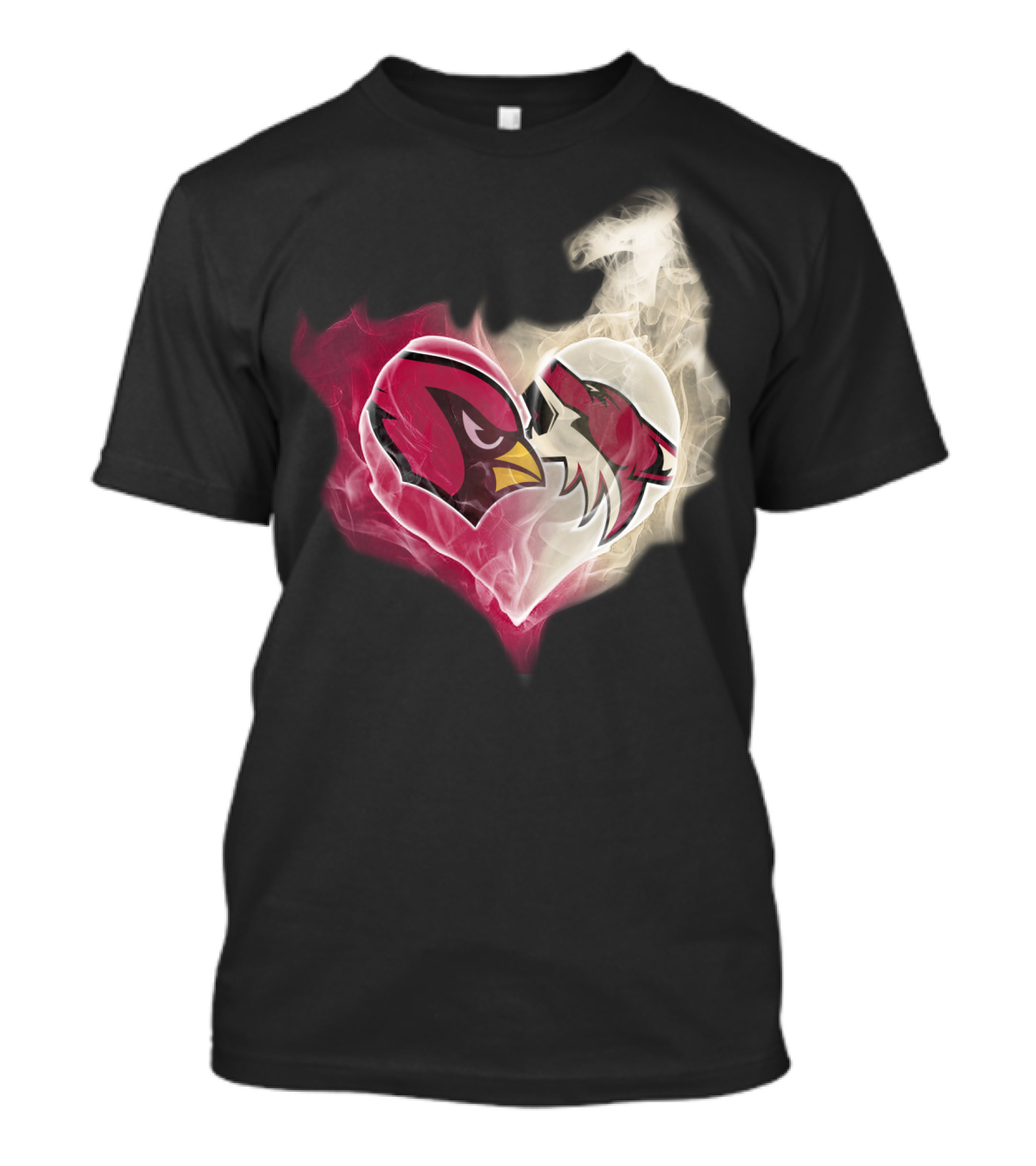 Arizona Cardinal Heart Fusion T-Shirt