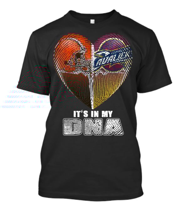 Cleveland Browns And Cavaliers It's In My Dna T-Shirt