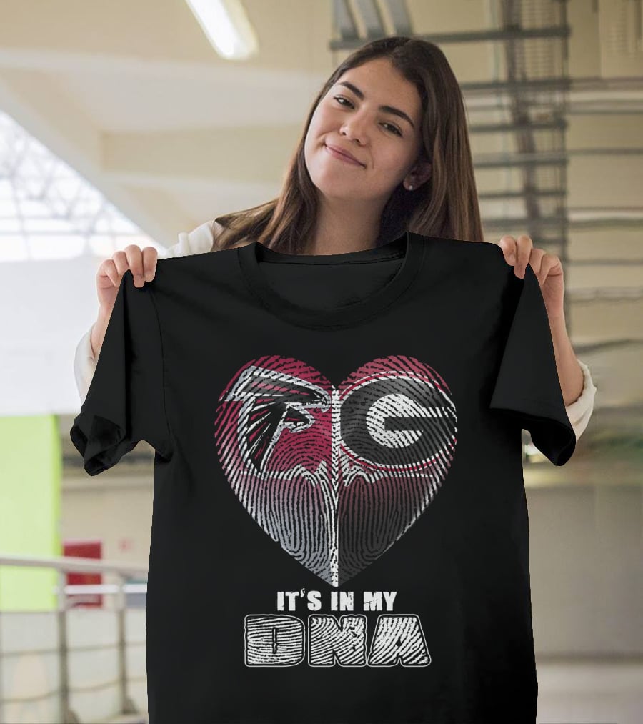Atlanta Falcons Georgia Bulldogs It's In My Dna T-Shirt