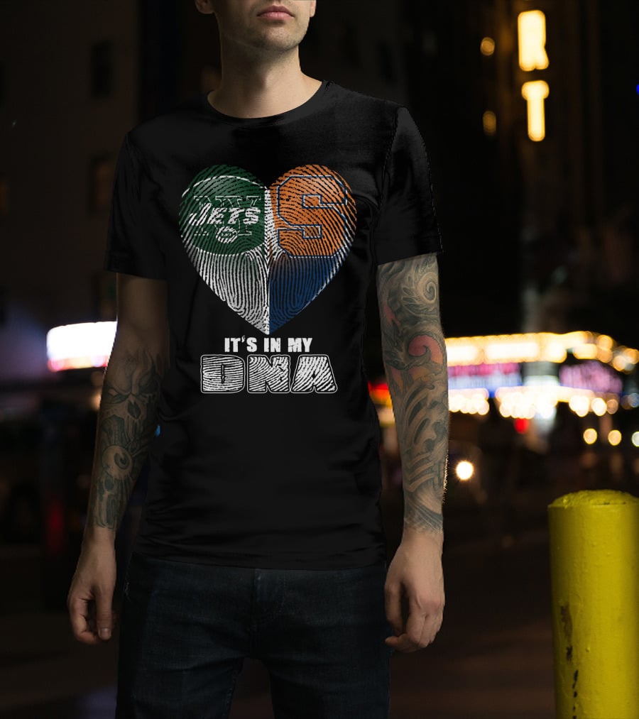 New York Jets Syracuse It's In My Dna T-Shirt
