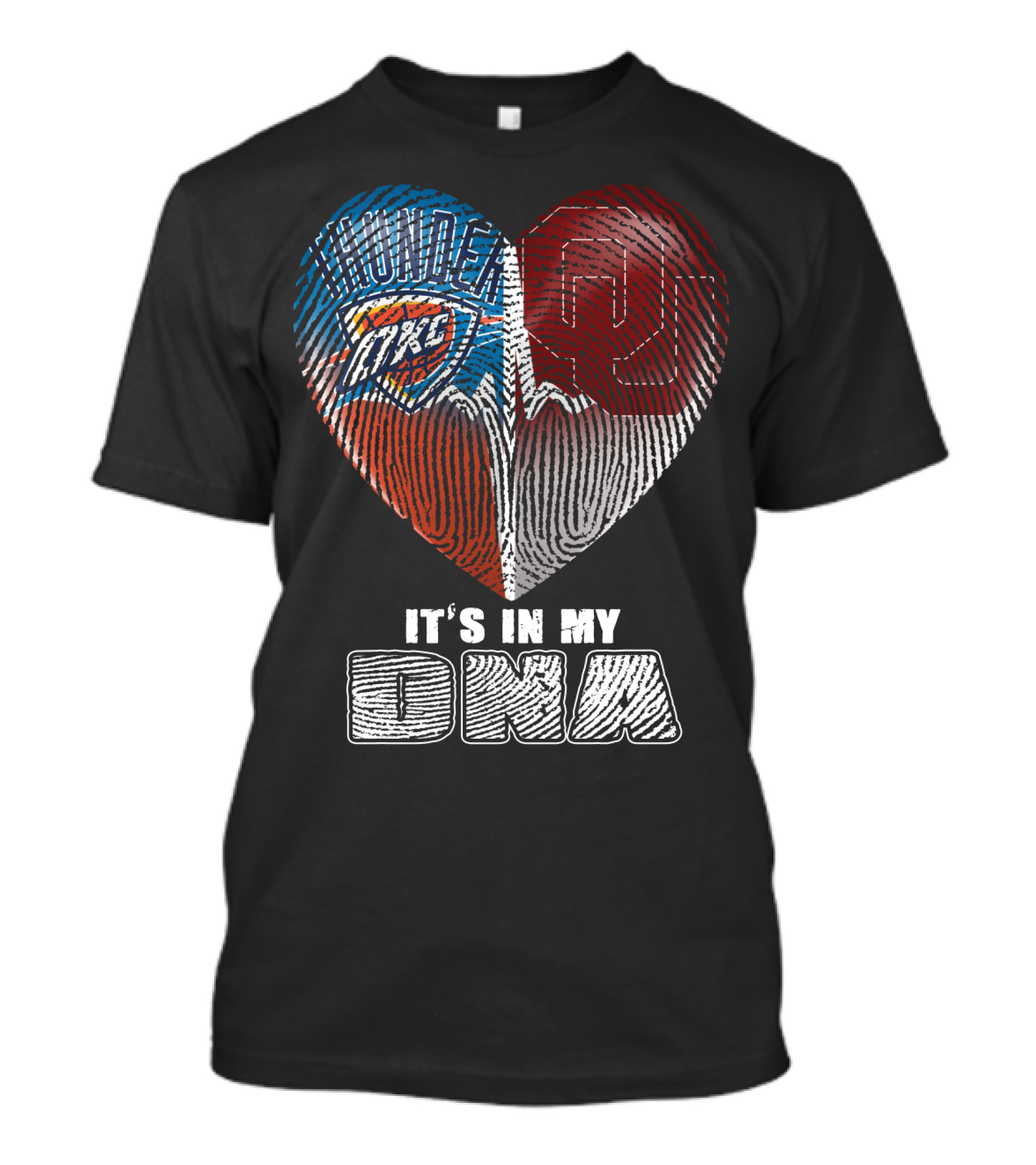 Oklahoma City Thunder Ou It's In My Dna T-Shirt