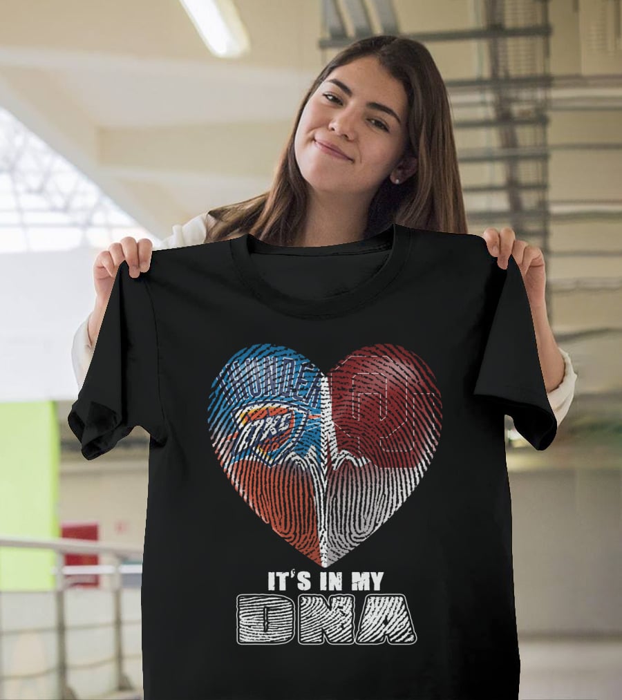 Oklahoma City Thunder Ou It's In My Dna T-Shirt