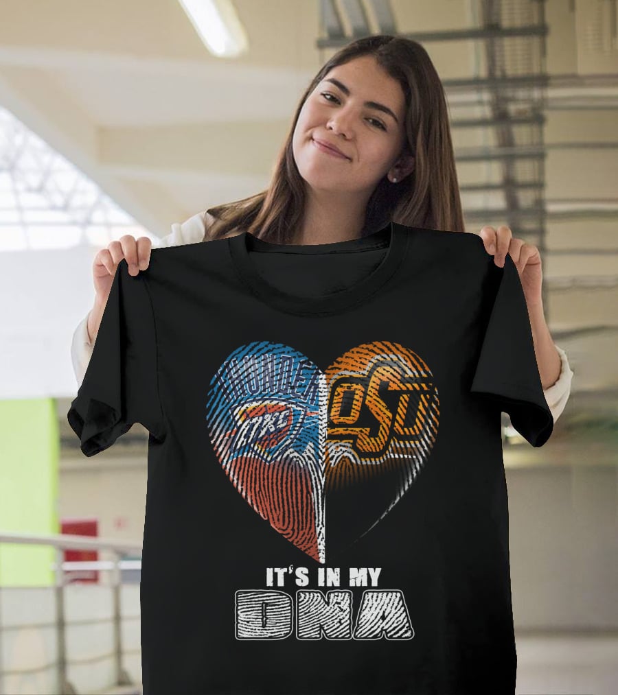 Oklahoma Thunder Osu It's In My Dna T-Shirt