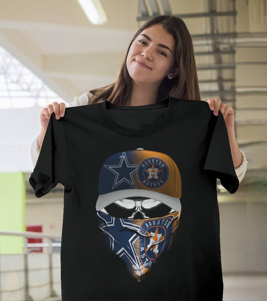 Houston Astros Dallas Cowboys Skum 046 T-Shirt