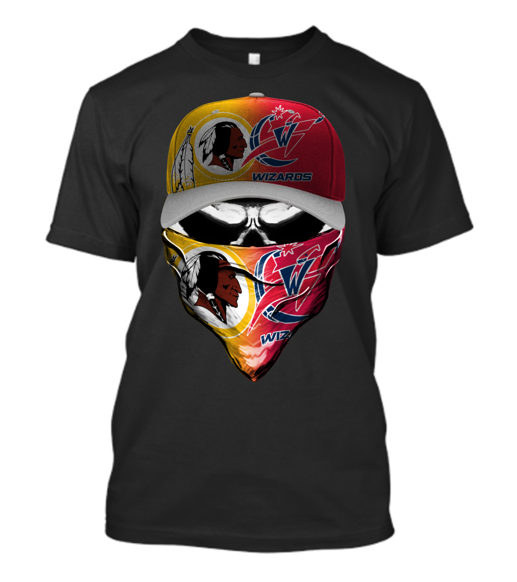 Redskins Wizards Fan Gear T-Shirt