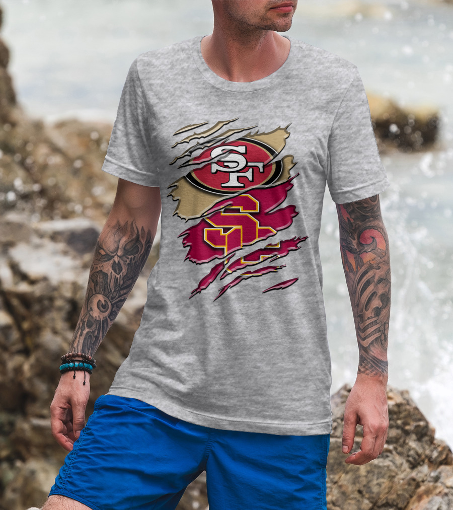 49ers Usc Mashup Rah T-Shirt