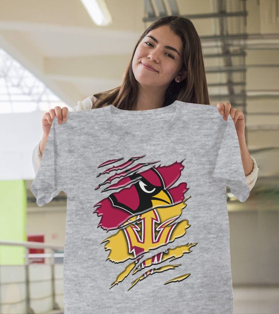 Cardinals And Sun Devils Rah 030 T-Shirt