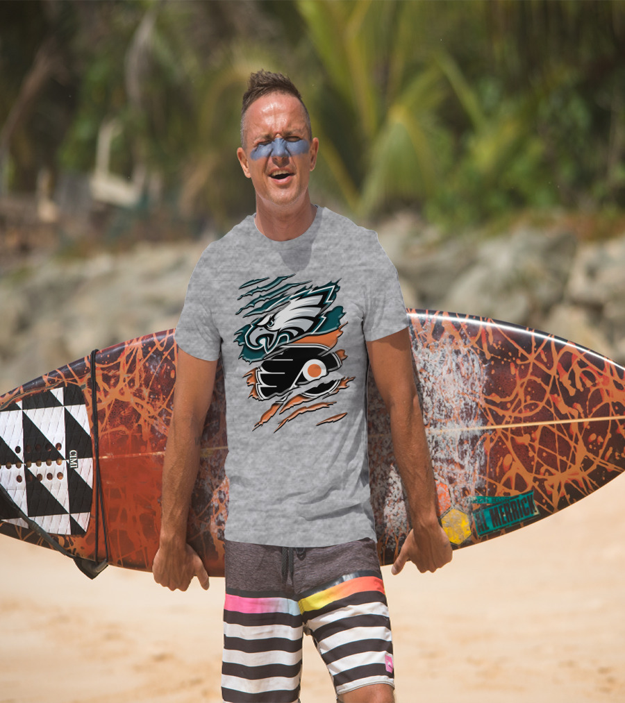 Philadelphia Eagles Flyers Rah 056 T-Shirt