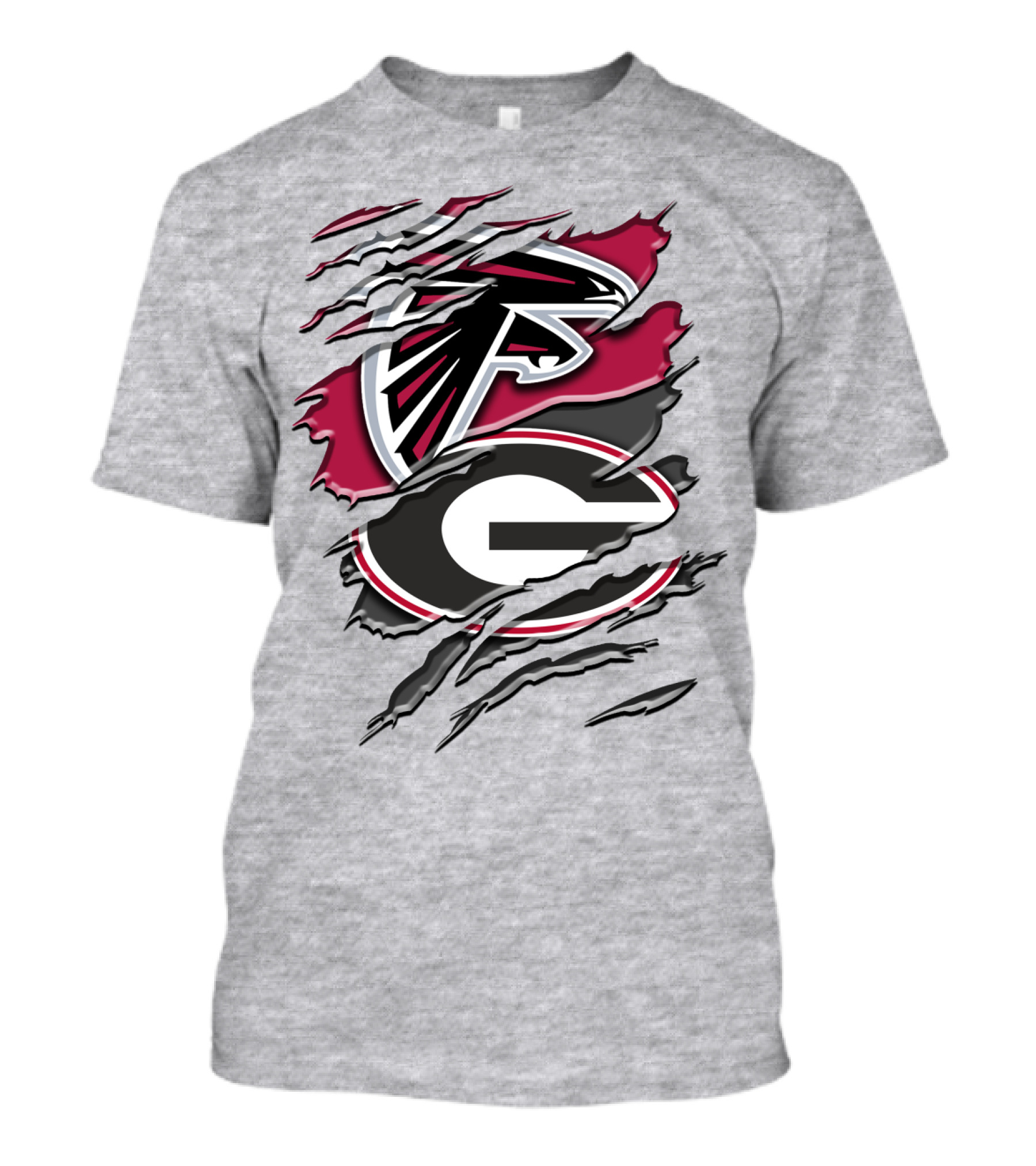 Atlanta Falcons Georgia Bulldogs Rah 061 T-Shirt