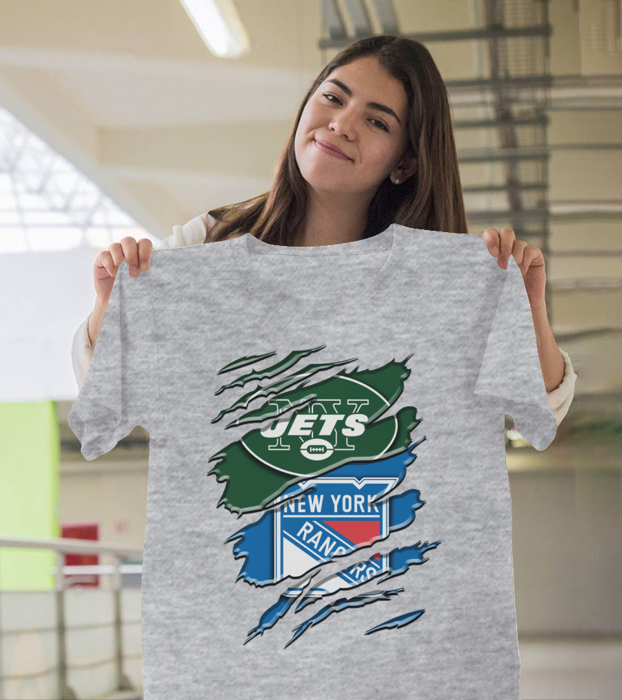 New York Jets Rangers Combination T-Shirt