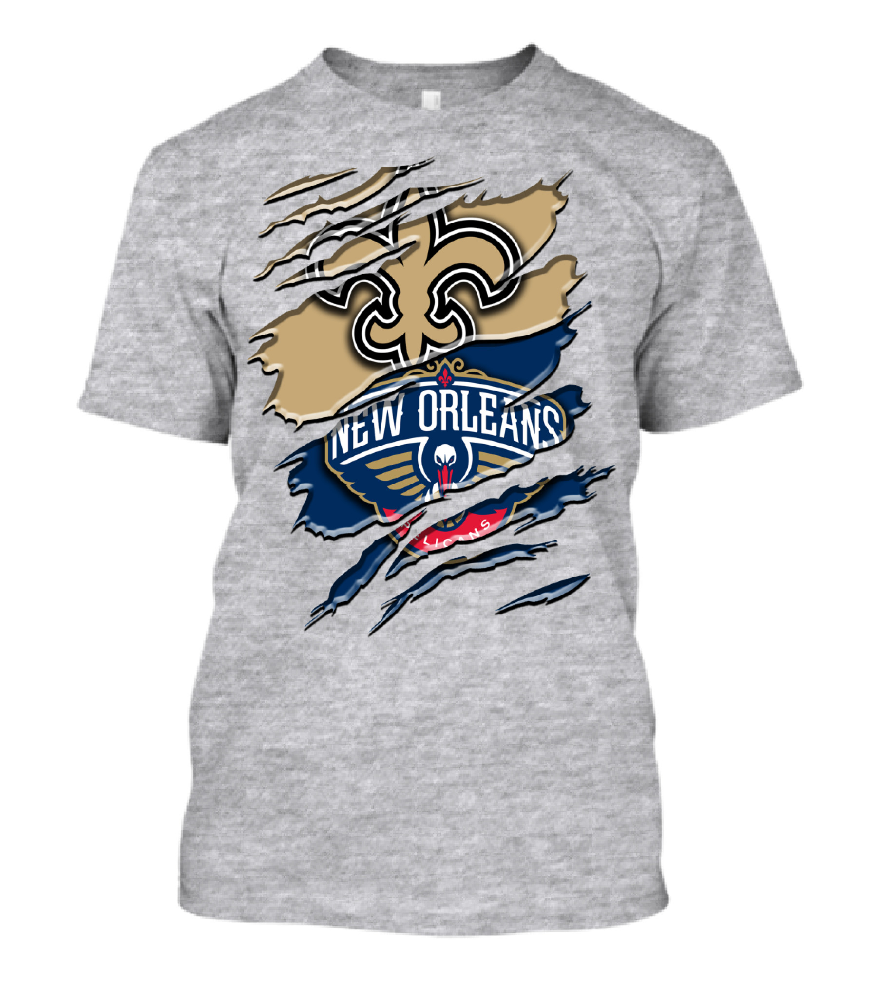 New Orleans Saints Pelicans Rah 108 T-Shirt