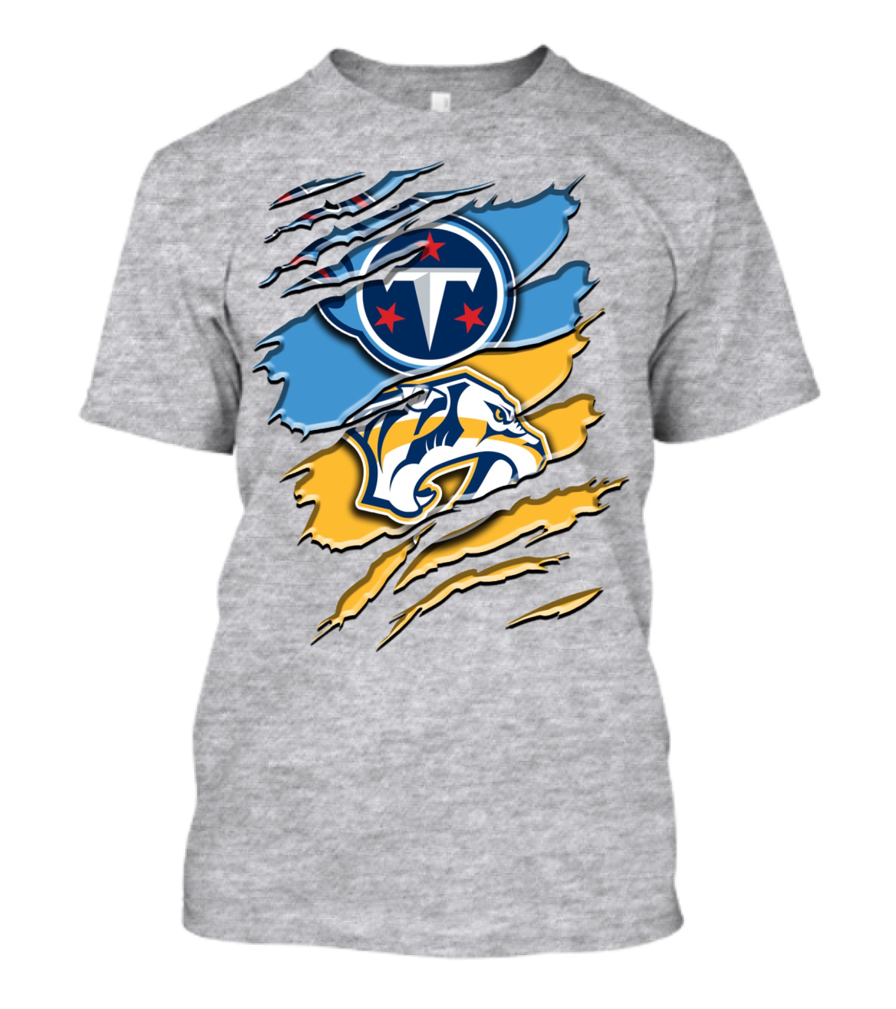 Tennessee Titans Nashville Predators Rah 130 T-Shirt