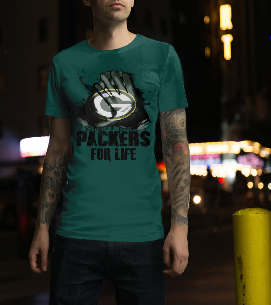 Green Bay Packers For Life T-Shirt