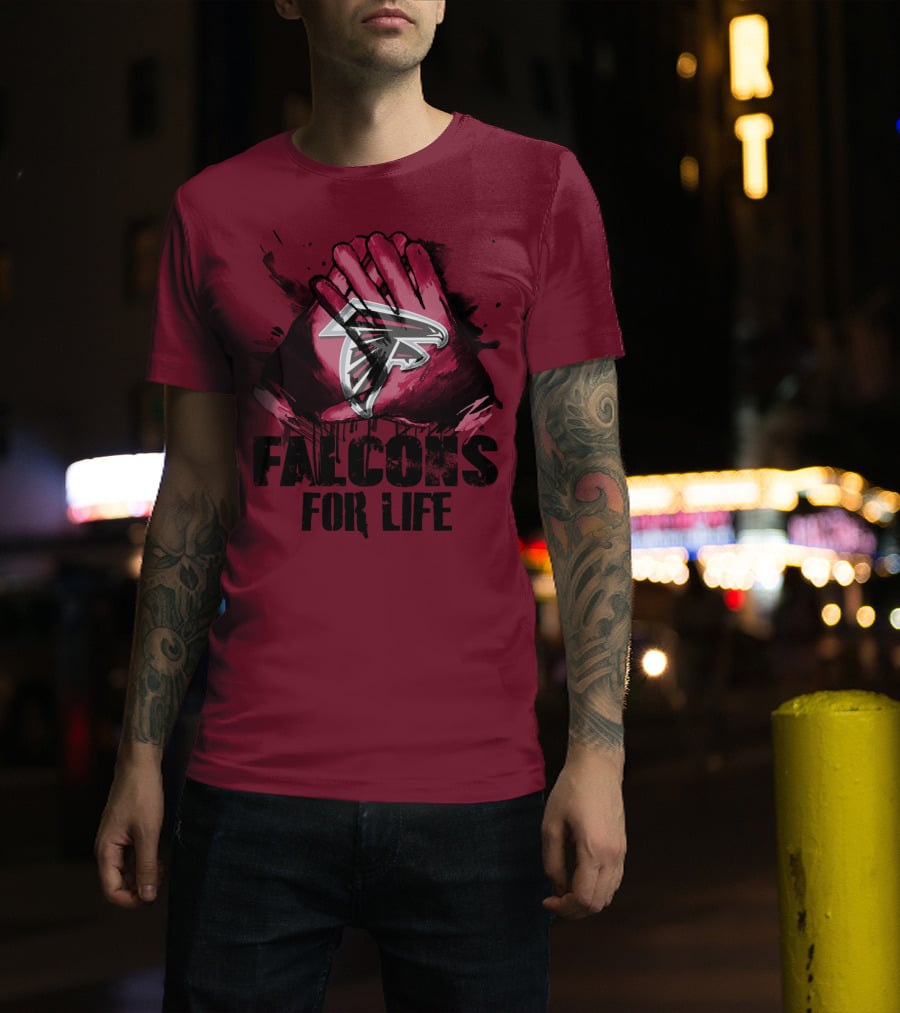 Atlanta Falcons For Life T-Shirt