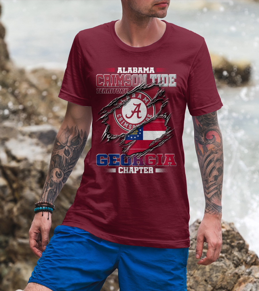 Alabama Crimson Tide Territory Georgia Chapter T-Shirt