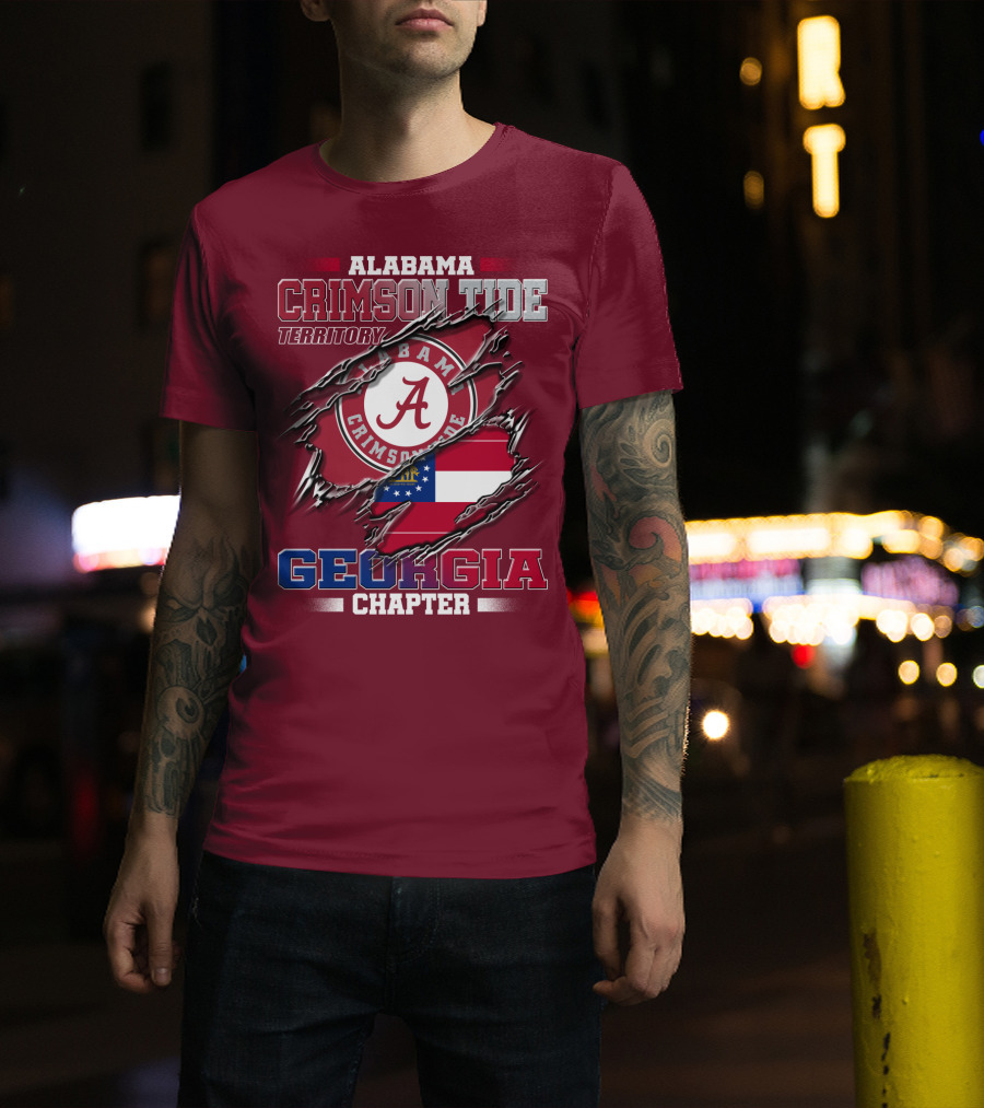 Alabama Crimson Tide Territory Georgia Chapter T-Shirt