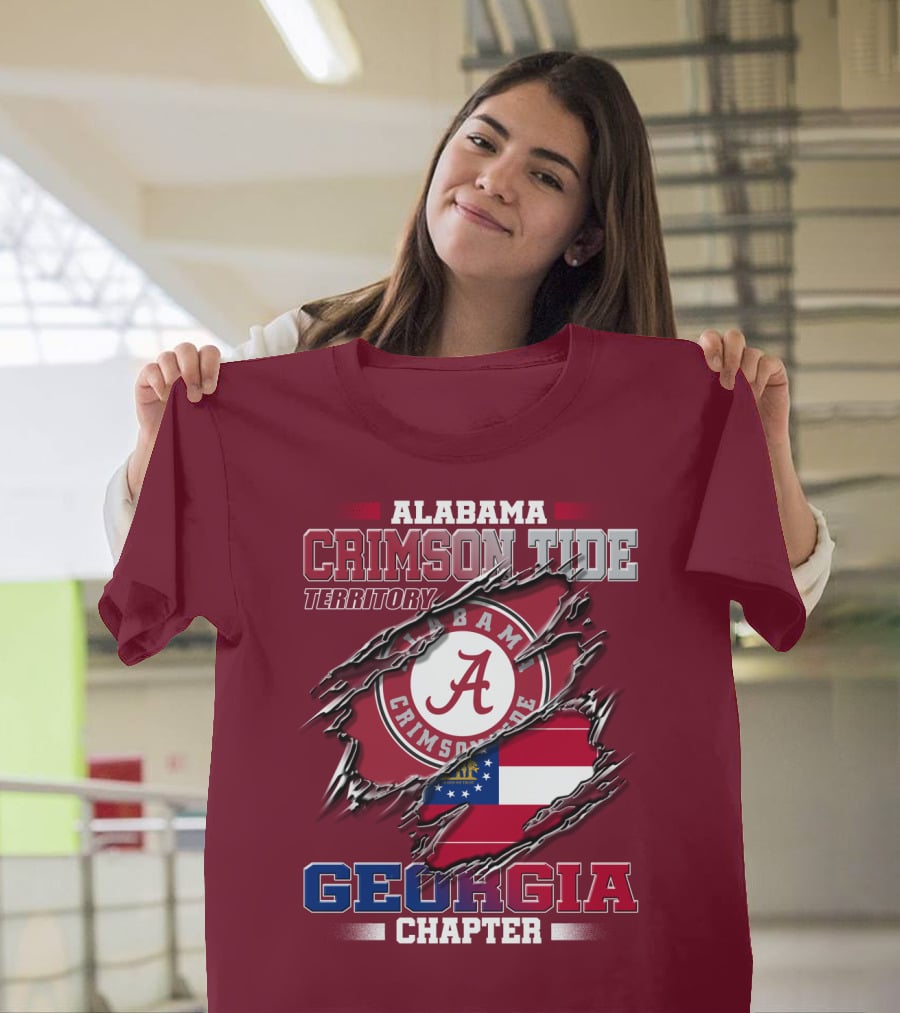 Alabama Crimson Tide Territory Georgia Chapter T-Shirt