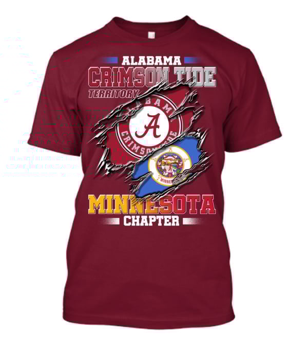 Alabama Crimson Tide Territory Minnesota Chapter T-Shirt