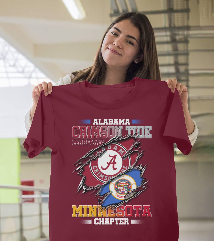 Alabama Crimson Tide Territory Minnesota Chapter T-Shirt