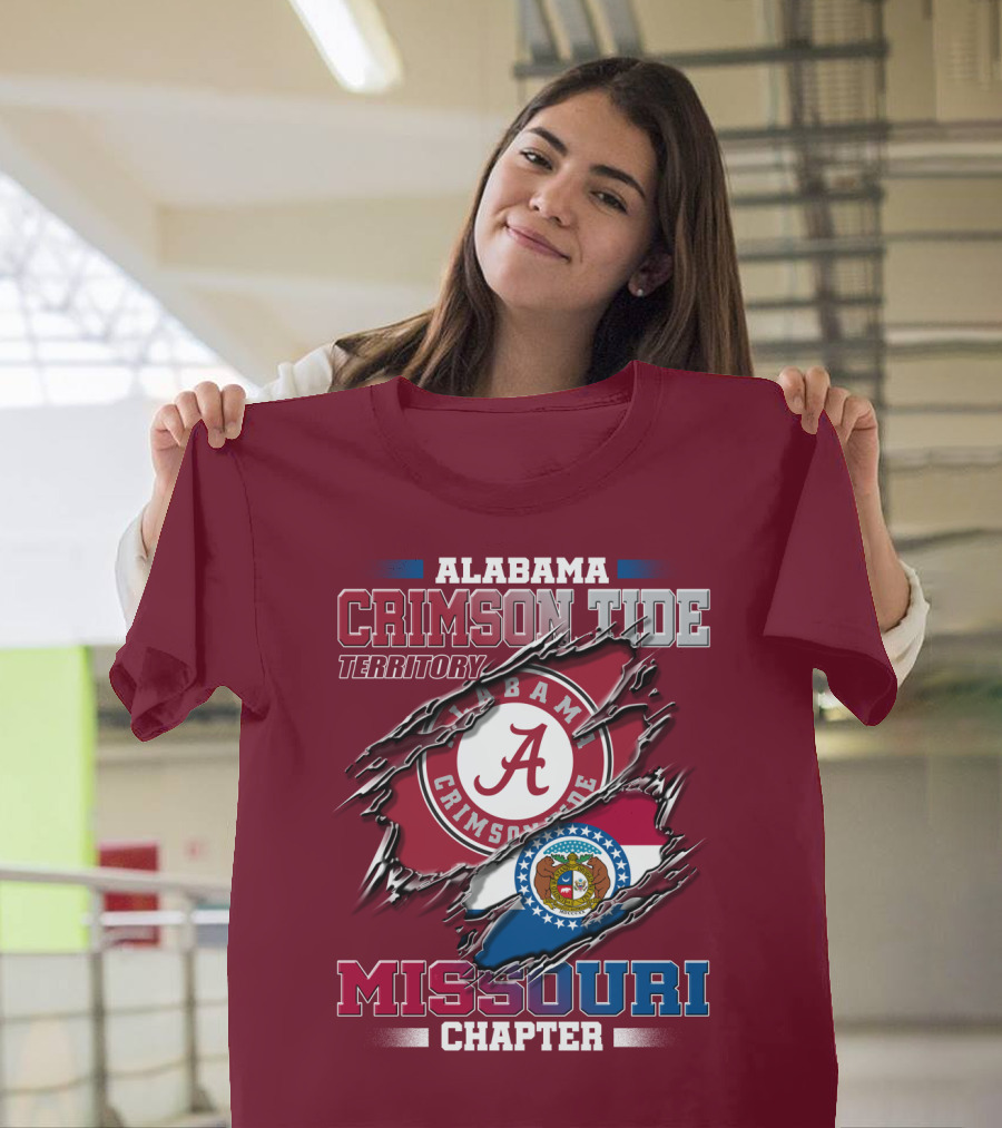 Alabama Crimson Tide Territory Missouri Chapter T-Shirt