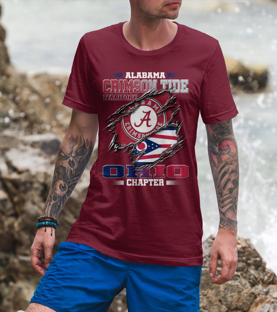 Alabama Crimson Tide Territory Ohio Chapter T-Shirt