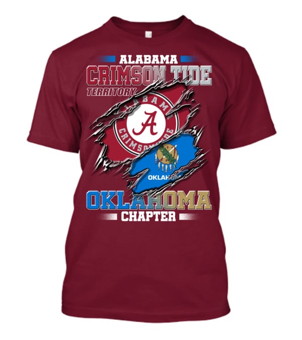 Alabama Crimson Tide Territory Oklahoma Chapter T-Shirt