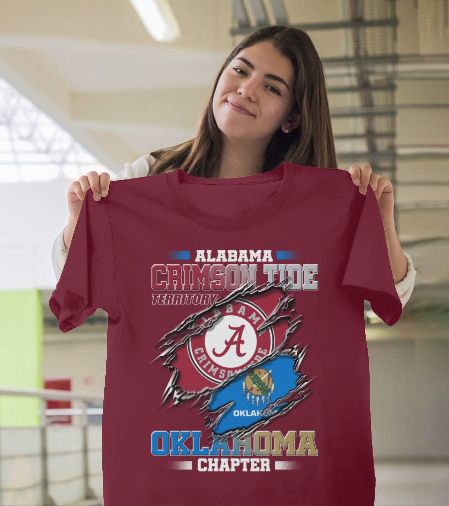 Alabama Crimson Tide Territory Oklahoma Chapter T-Shirt