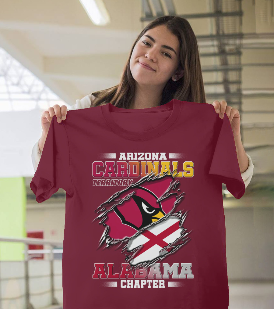 Arizona Cardinals Territory Alabama Chapter T-Shirt