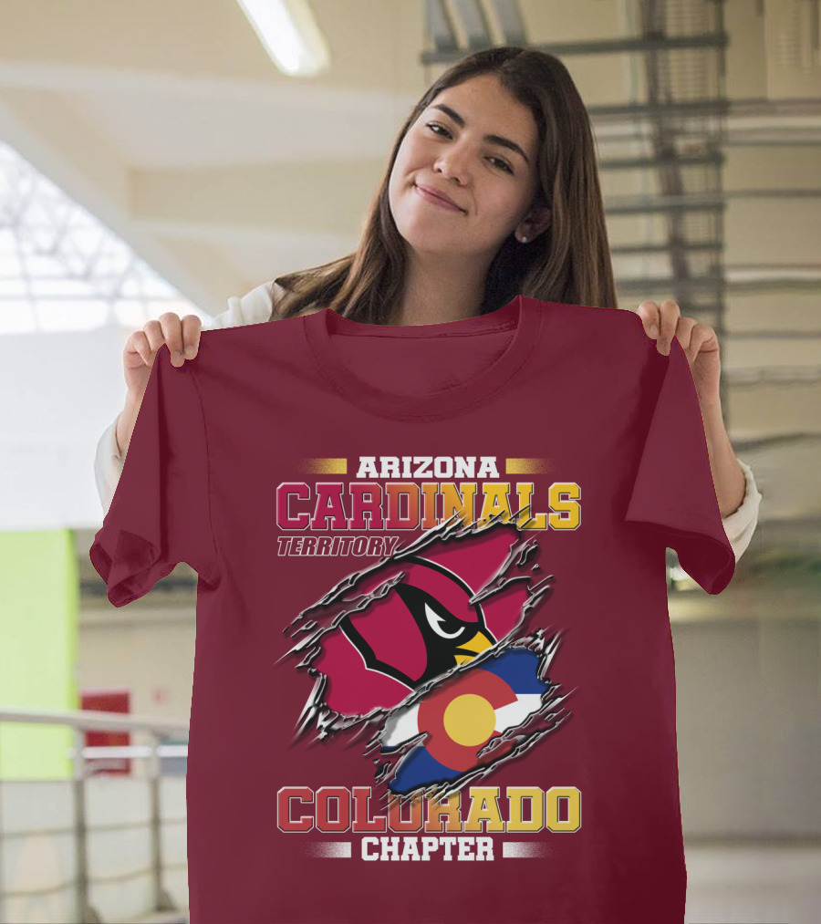 Arizona Cardinals Territory Colorado Chapter T-Shirt