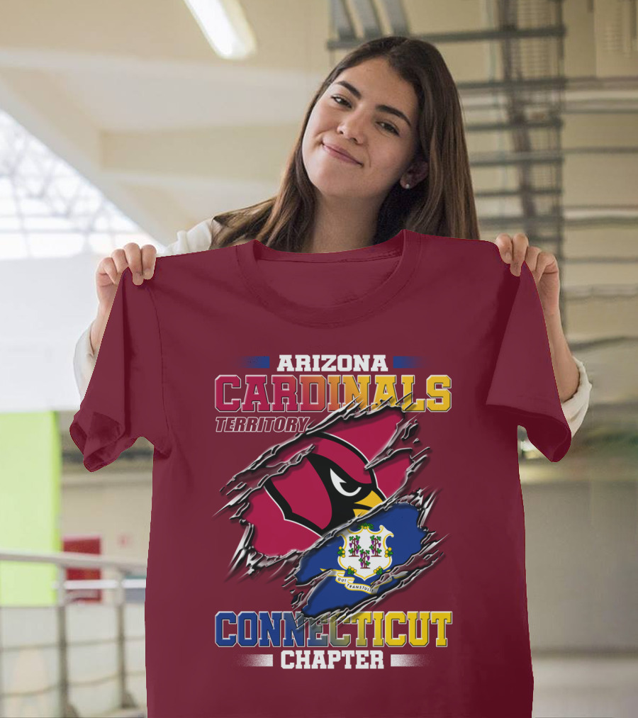 Arizona Cardinals Territory Connecticut Chapter T-Shirt
