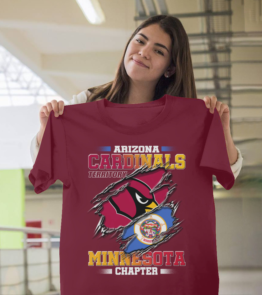 Arizona Cardinals Territory Minnesota Chapter T-Shirt