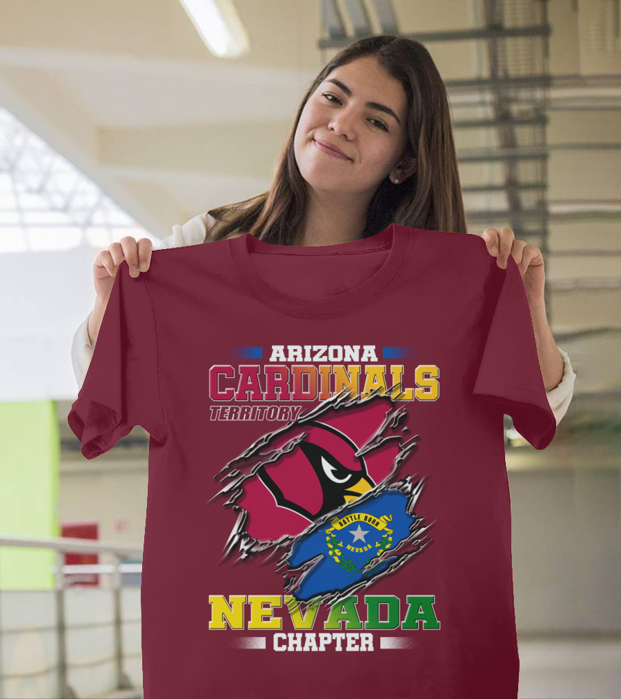 Arizona Cardinals Territory Nevada Chapter T-Shirt