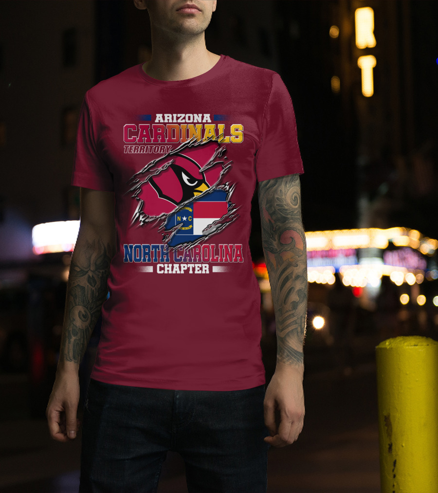 Arizona Cardinals Territory North Carolina Chapter T-Shirt