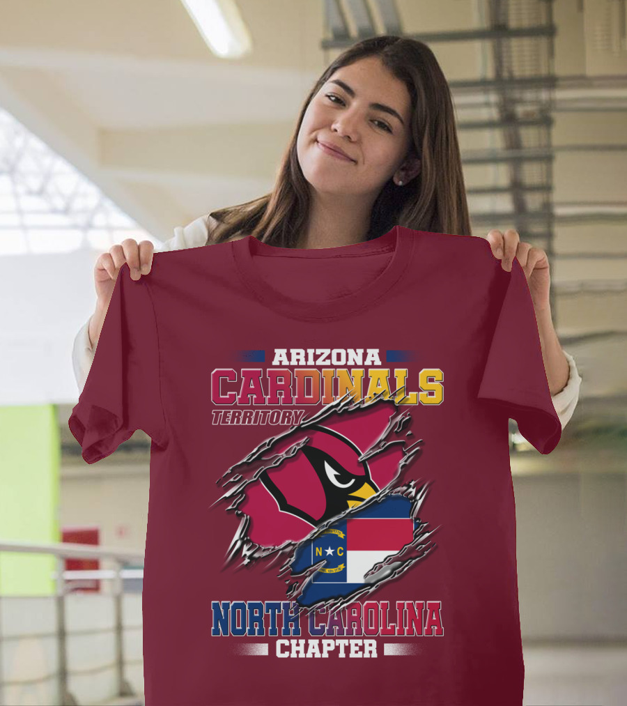 Arizona Cardinals Territory North Carolina Chapter T-Shirt
