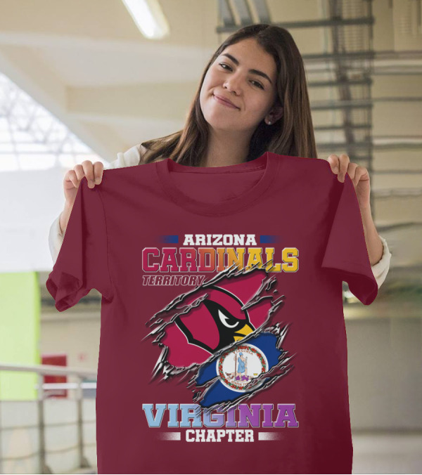 Arizona Cardinals Territory Virginia Chapter T-Shirt