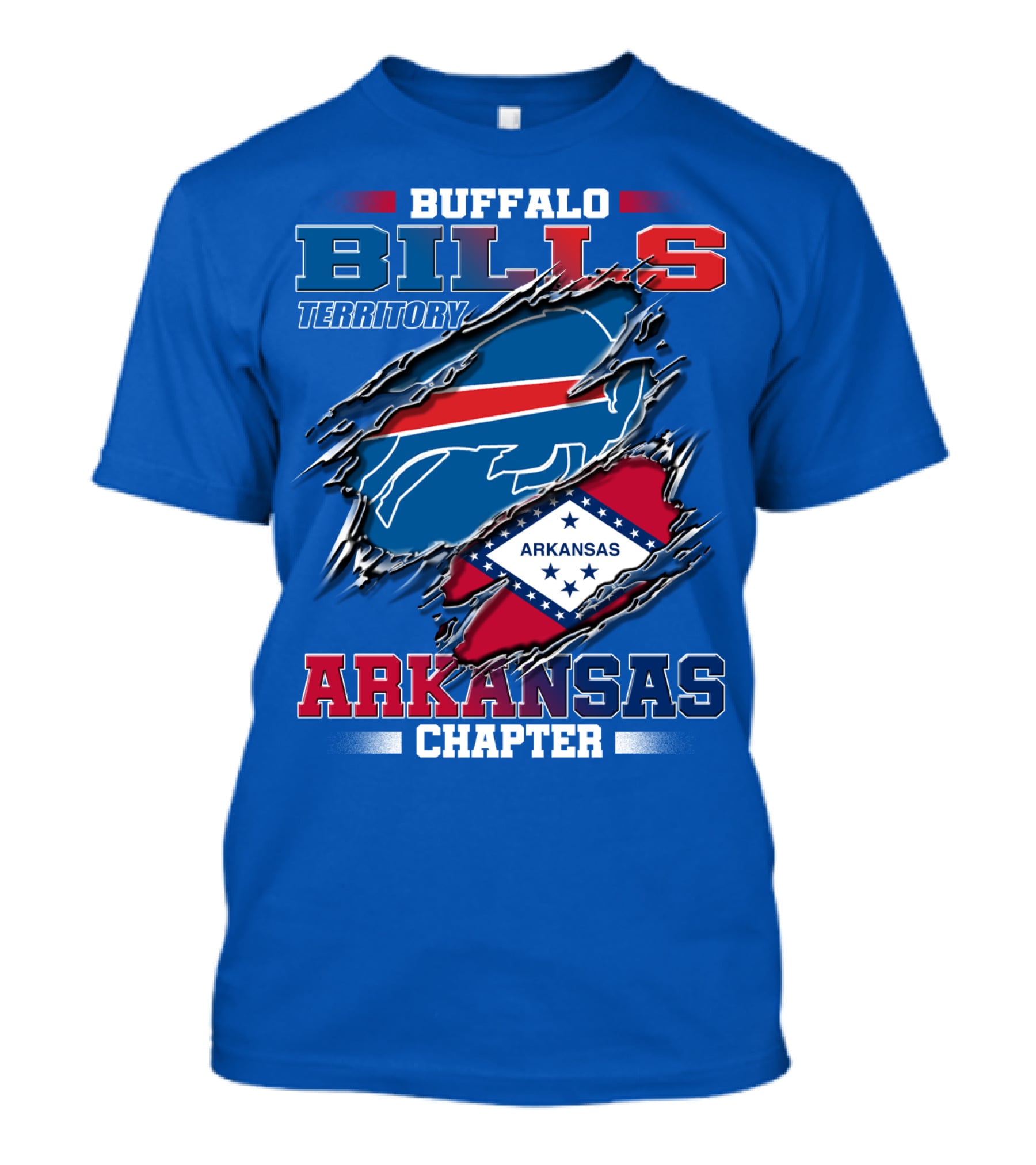 Buffalo Bills Territory Arkansas Chapter T-Shirt