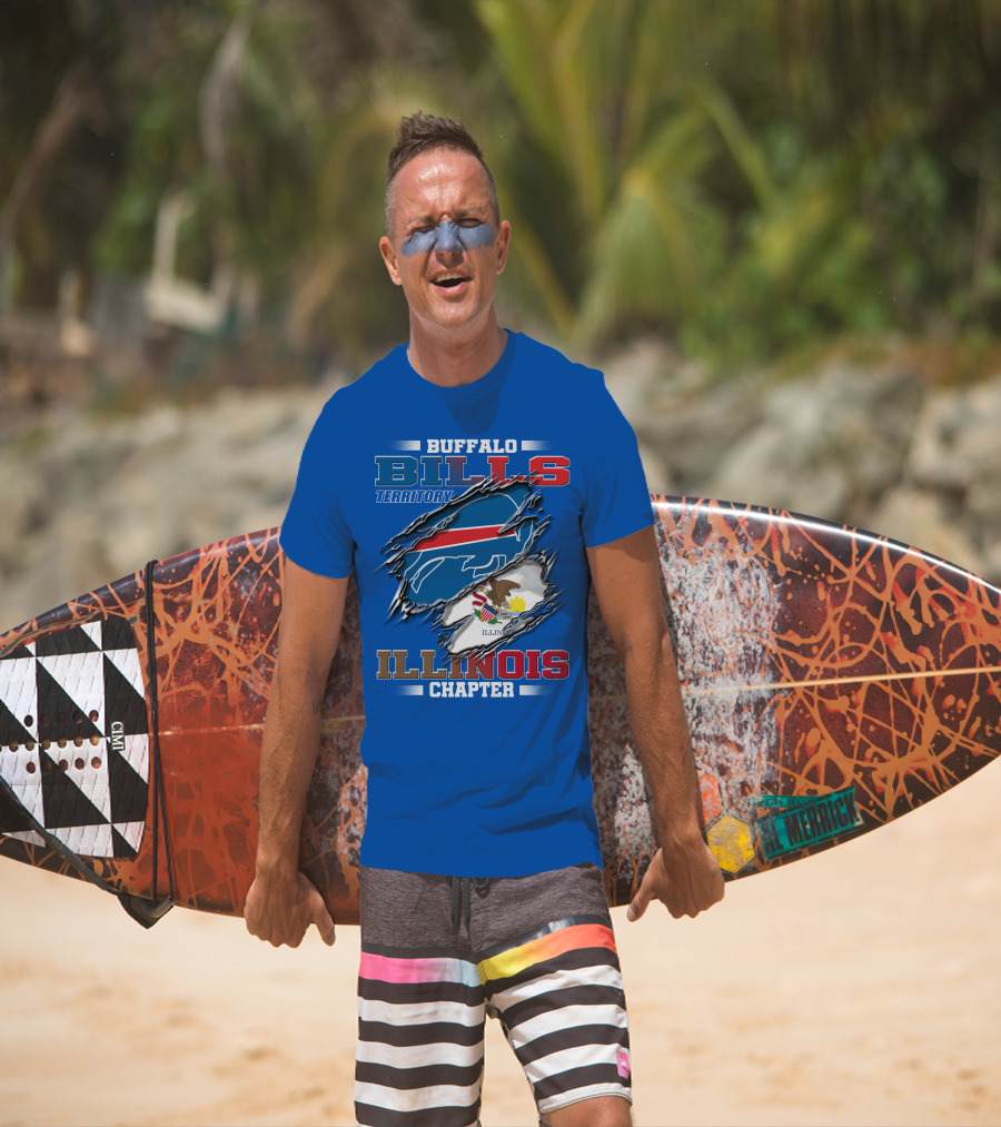 Buffalo Bills Territory Illinois Chapter T-Shirt